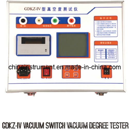 Gdkz-IV Circuit Breaker Vacuum Degree Tester